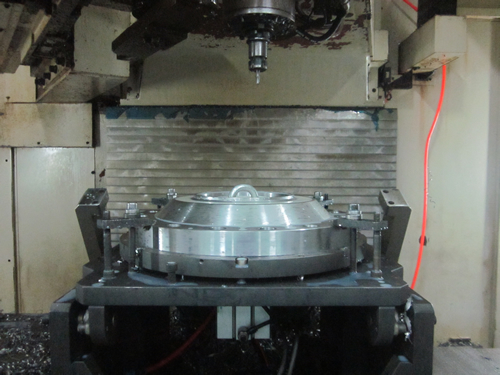Large precision parts processing (fixtures homemade)